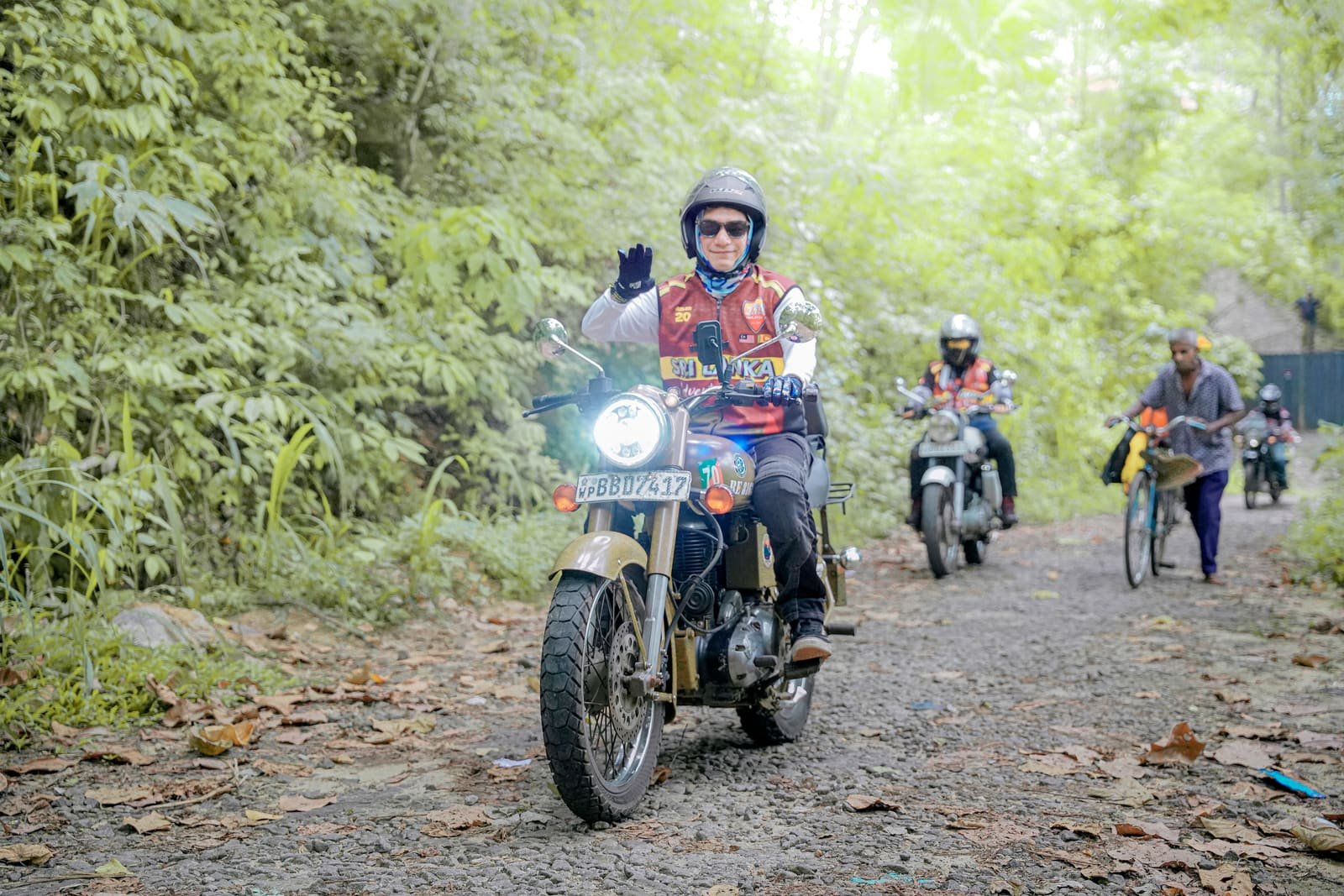 Sha Lanka Travels guided motorcycle tour
