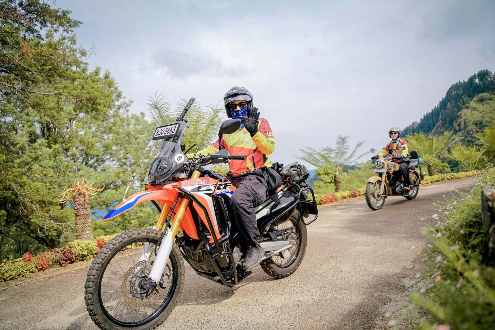 Sha Lanka Travels guided motorcycle tour